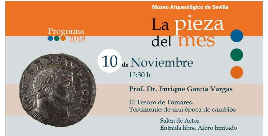 Conferencia sobre el Tesoro de Tomares We are Numismatics